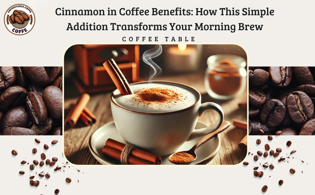 Cinnamon in coffee benefit